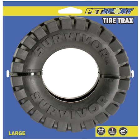 Petsport Black Rubber Dog Toy 40000